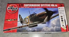 Airfix 1:72 A68206 Supermarine Spitfire Mk.1a +Paint Brush Model Kit 2017