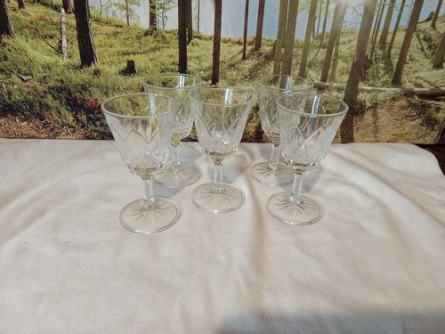 Liqueur glasses lead - , crystal