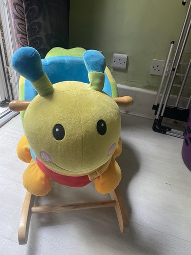 Wooden baby rocking animal - baby,