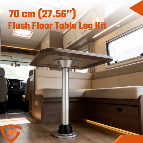 Flush floor table leg - flush,