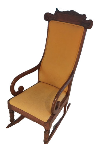 Victorian mahogany rocking