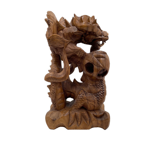 Hand carved wooden chinese - wooden,