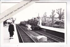 STEVENTON RAILWAY STATION - 1958 VIEW - 3818 - PHOTO PRINT - #7828