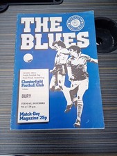 Chesterfield v Bury Anglo