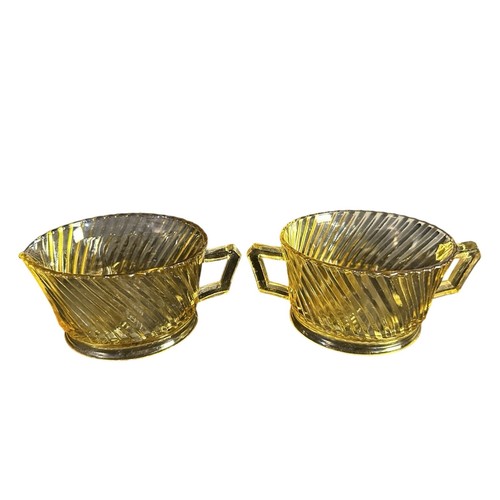 Diana depression glassware - diana,