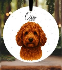 Cockapoo Christmas Bauble