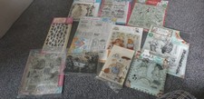 Cardmaking Joblot  Acrylic Stamps.