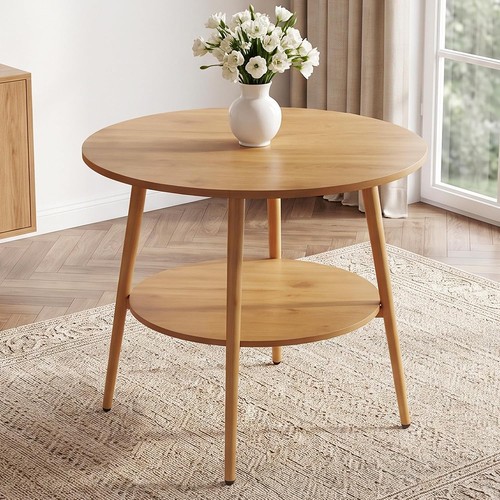 Farmhouse round oak - oak, dining