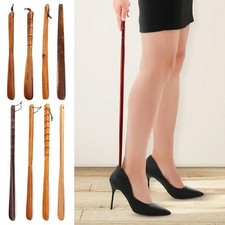 32-55cm Wooden Shoe Horn Long