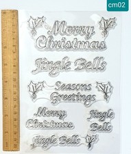 Clear Stamps CHRISTMAS