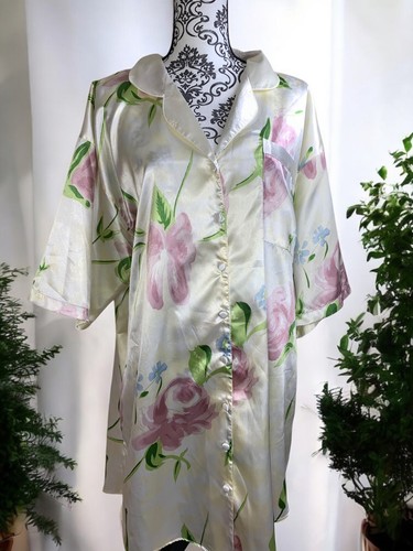 Silkie satin nightgown plus - satin,
