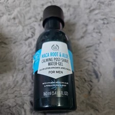 The Body Shop Post Shave Water Gel 5.4 oz Maca Root & Aloe For Men Calming 