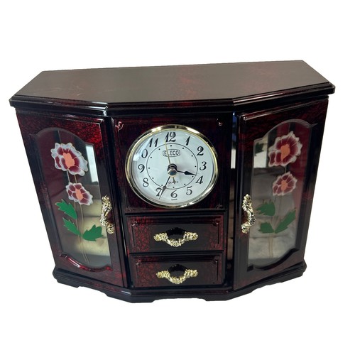 Vintage eleco clock ballerina - vintage,