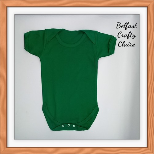 Green baby short sleeve - short,