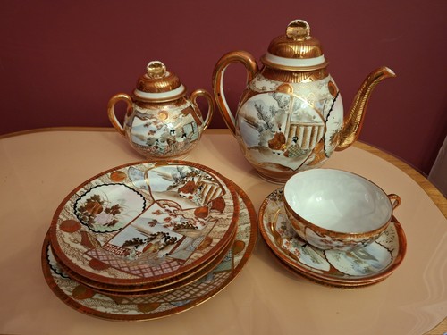 Antique piece japanese - antique, 10-piece