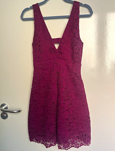 Zara purple floral lace fit - fit, &
