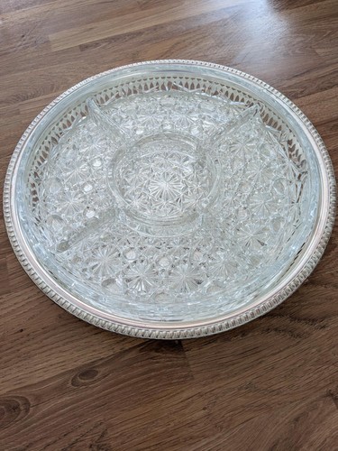 Silver plated cocktail serving - silver,