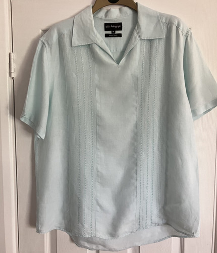 Autograph 100 linen tunic - m&s,