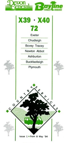 Devon general bayline - general/bayline, route