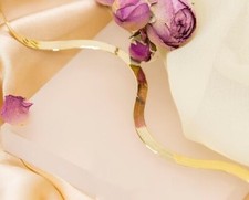 9ct Yellow Gold Herringbone