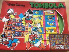 Walt Disney Tombola Game Scrooge Pluto Peter Pan Donald Zorro Like Bingo ?