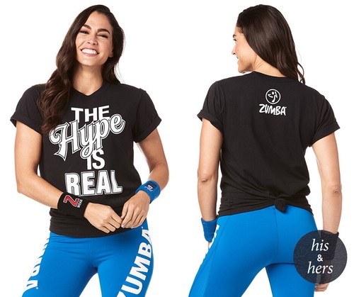 Zumba hype unisex tee - hype,