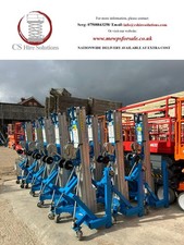 450kg SWL Genie SLA10 Material