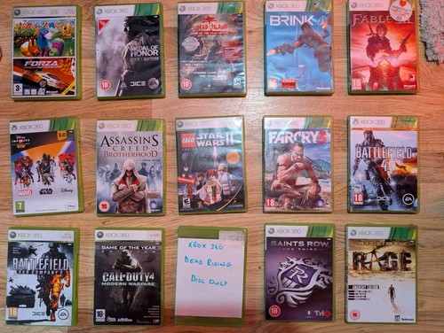 Xbox 360 bestsellers joblot - 360,