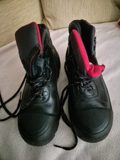 Safety Boots Black Steel Toe