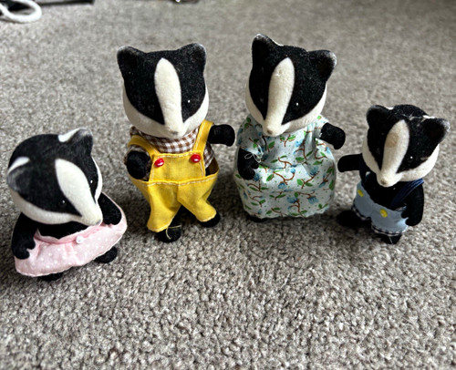 Sylvanian families badger - sylvanian,