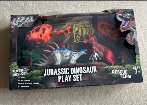 Jurassic dinosaur playset - jurassic,