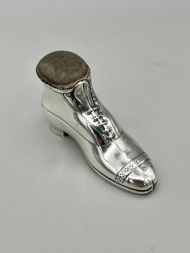 George sterling silver boot - george, v