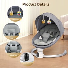Bluetooth Baby Swing with APP