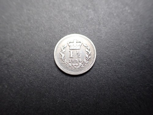 1834 william threehalfpence - william,