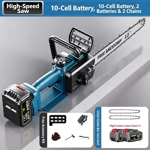 Cordless chainsaw - 12",