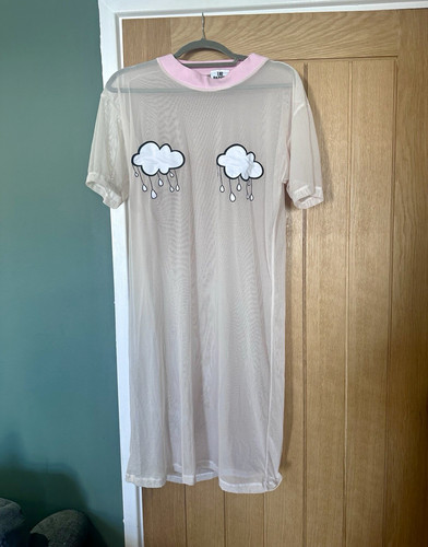 The ragged priest pink sheer - pink,