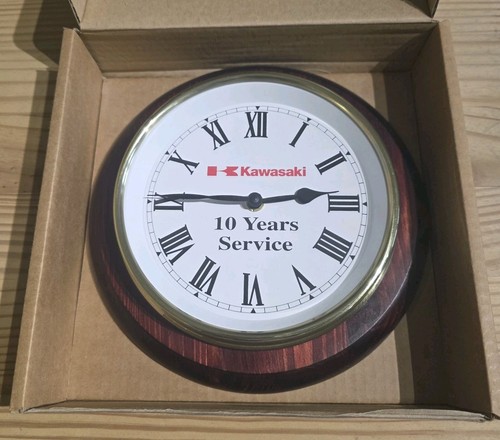 Kawasaki wall clock man - kawasaki, clock,