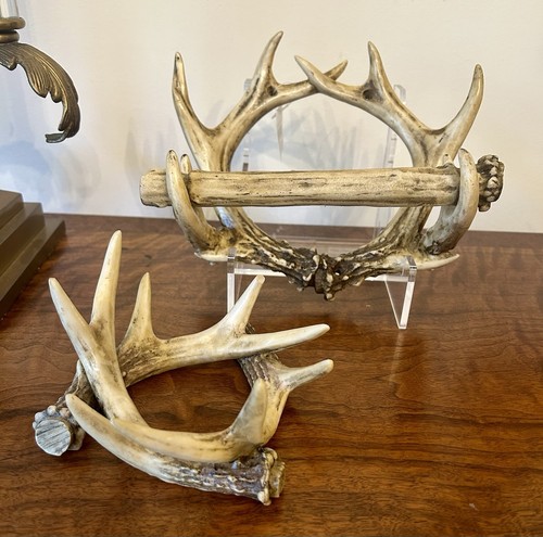 Faux antler toilet paper - toilet,
