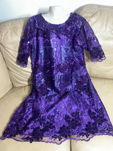 Girls vibrant purple - girls, african