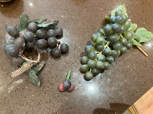 Artificial plant fruit grape - artificial,