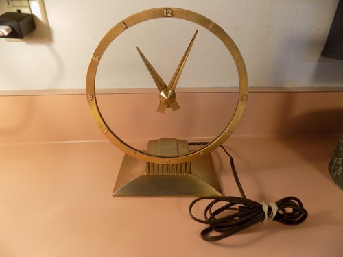 Jefferson golden mystery clock - jefferson,