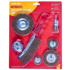 7pc HEAVY DUTY WIRE BRUSH SET