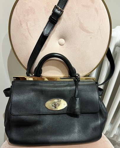 Mulberry suffolk black bag - suffolk,
