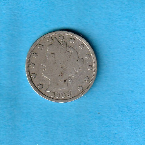 Usa liberty nickel cents - 5,