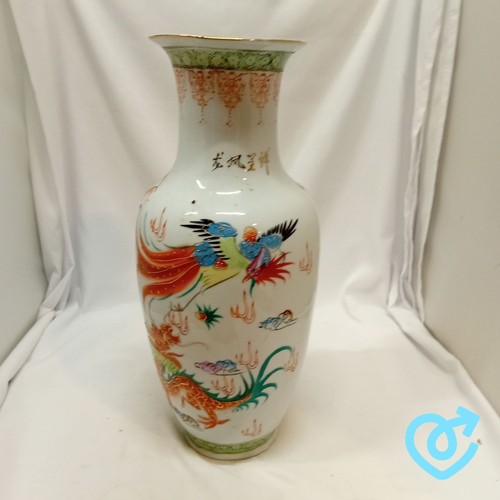 Porcelain vase multi - porcelain,