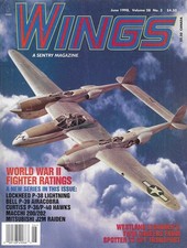 Wings Magazine June 1998 P-38