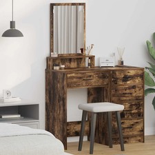 WALPLUS Dressing Table Smoked