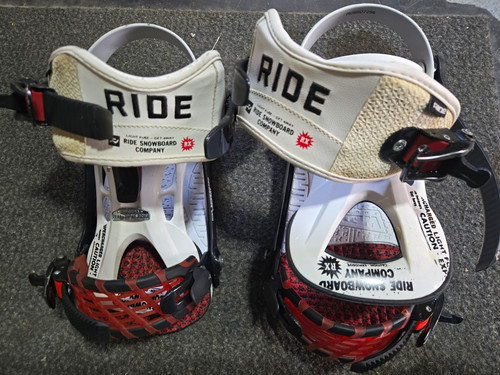 Ride snowboard bindings pair - ride,