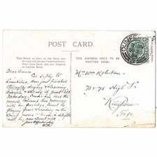 KINGHORN Fife, Postcard sent