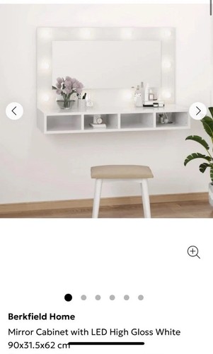 Berkfield home mirror - home, cabinet